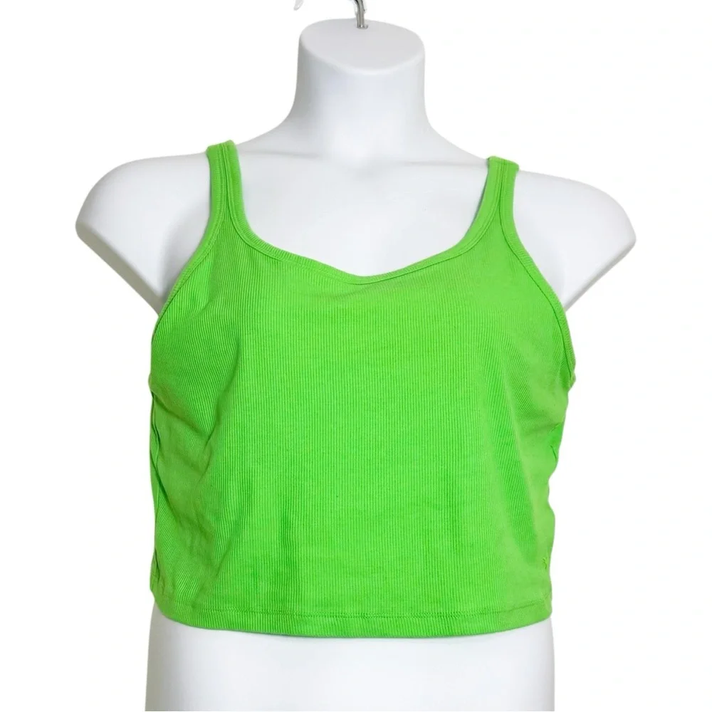 PINK Victoria’s Secret Cropped Ribbed Tank‎ Lot size XXL